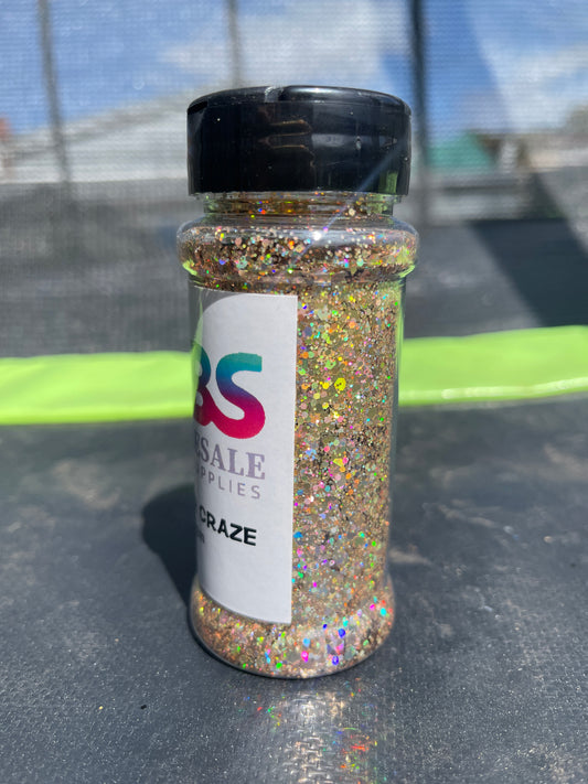 COPPER CRAZE | Chunky Matte Glitter Bottle – 50gm 🌼