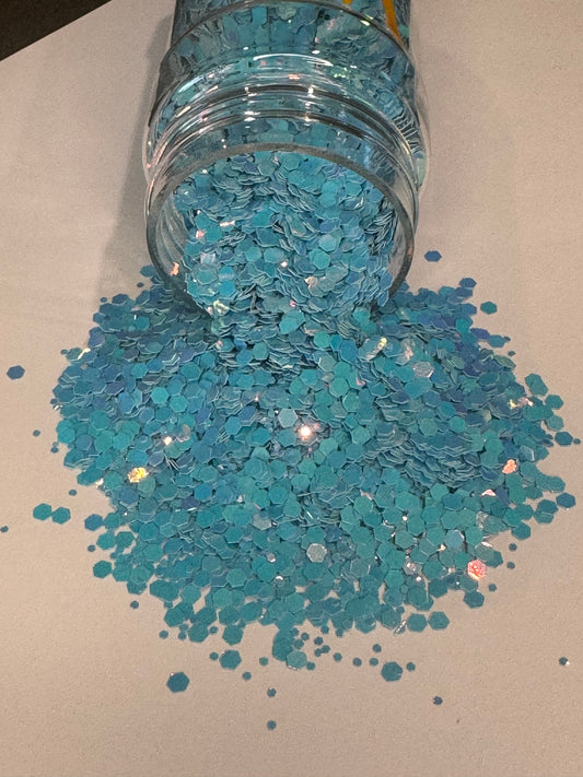 Chunky Glitter | 75gm | Galaxy Light Blue