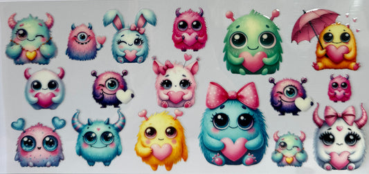 16oz UV DTF Libbey Wrap squishmallow #a57