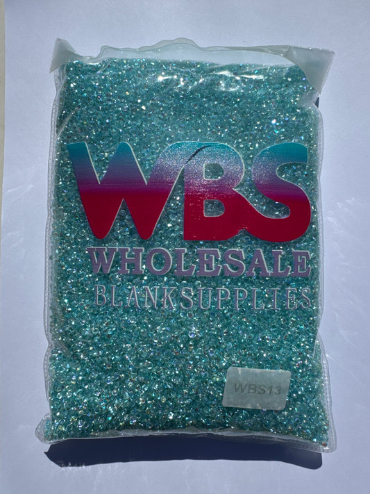 3mm AB LUX Diamond Shaped Rhinestones 500g | Pointed Back Rhinestone Crystals AB LUX - WBS13