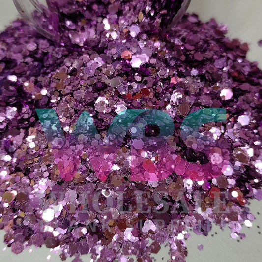 Chunky Glitter Bottle | 50gm | MYSTIC AMETHYST