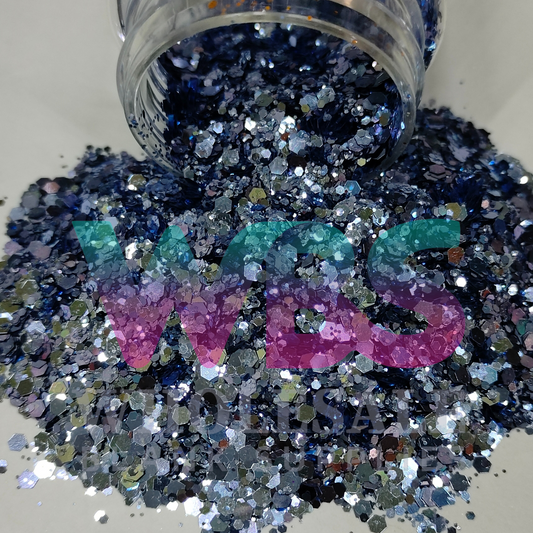 Chunky Glitter Bottle | 50gm | SKY DUST