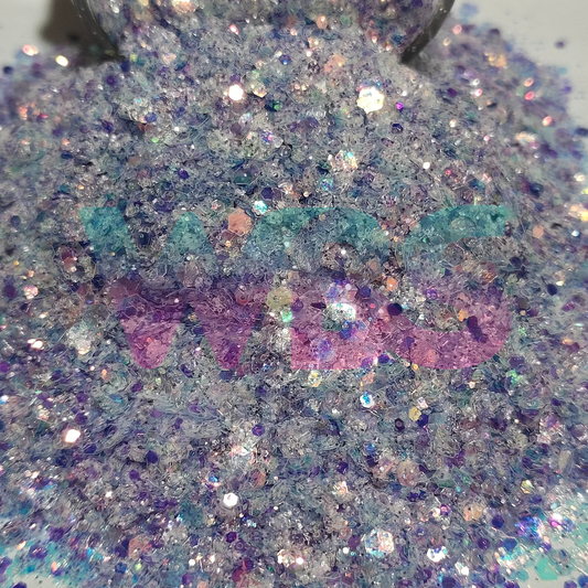 Chunky Glitter Pouch | 250gm | LAVENDER DELIGHT