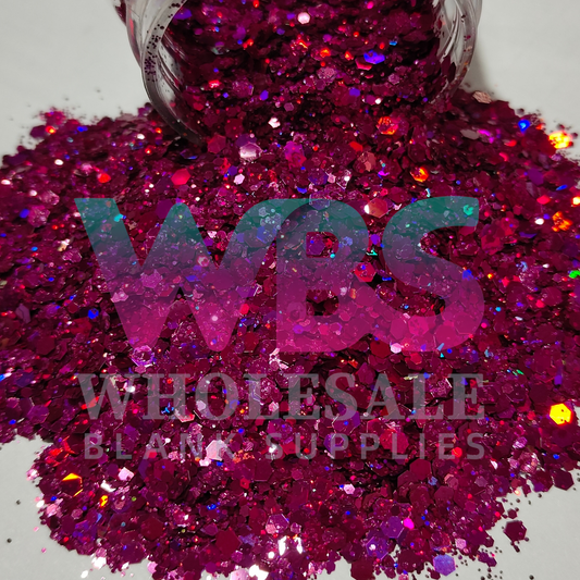 Chunky Glitter Bottle | 50gm | AMETHYST AURA