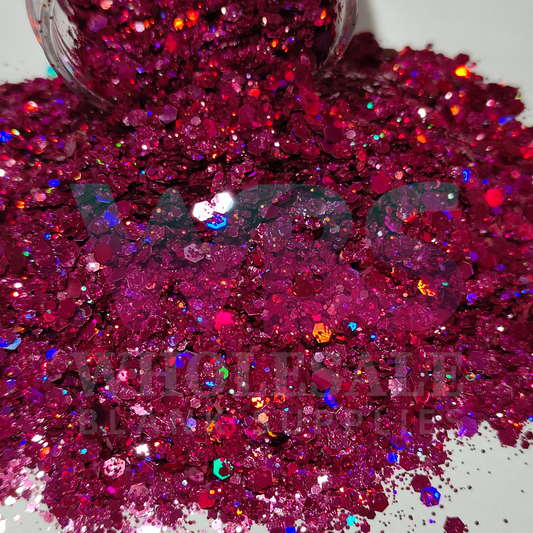 Chunky Glitter Bottle | 50gm |  FIRECRACKER FLICKER |