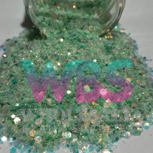 Chunky Glitter Bottle | 50gm | DREAMY LAGOON