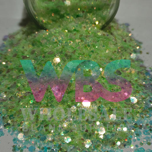 Chunky Glitter Bottle | 50gm | APPLE SENSATION