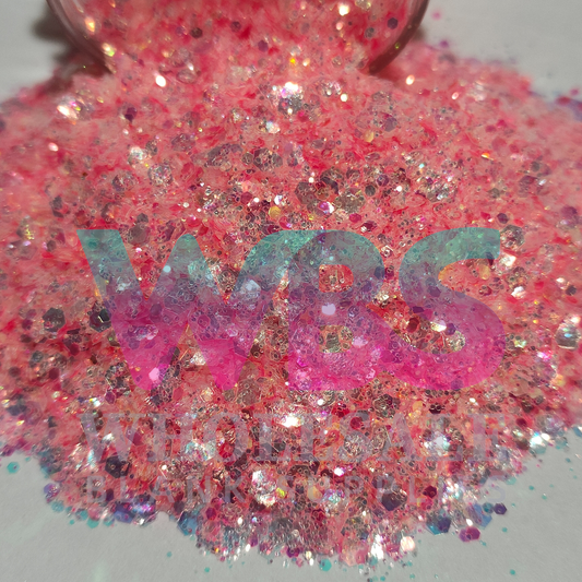 Chunky Glitter Bottle | 50gm | FAIRY FLOSS
