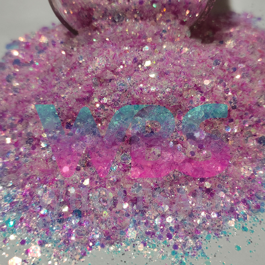 🌸 BLUSH WHISPER | Chunky Glitter Pouch – 250gm 🌸