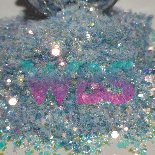 Chunky Glitter Bottle | 50gm | BLUE HAVEN