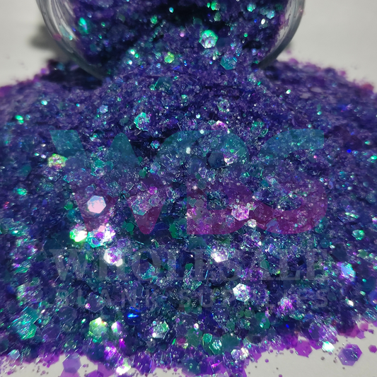 Chunky Glitter Bottle | 50gm | OPAL ORCHID