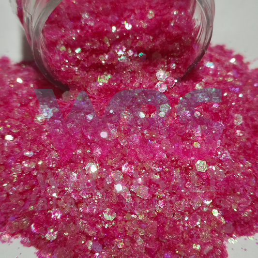 Chunky Glitter Bottle | 50gm | FAIRY FLOSS FLICKER