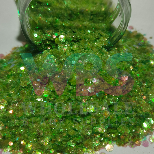 Chunky Glitter Bottle | 50gm | JADE JEWEL