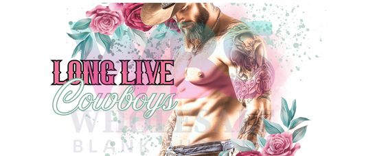 16oz UV DTF Libbey Wrap Tatt Boy Cowboy Long Live Cowboys  #332
