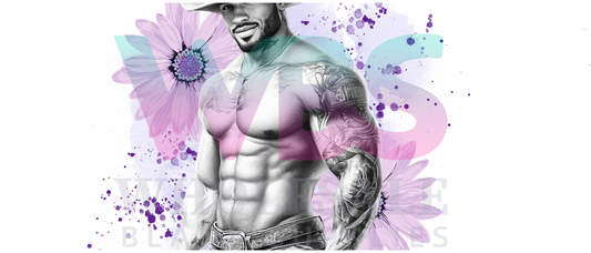 16oz UV DTF Libbey Wrap Tatt Boy Cowboy purple #335