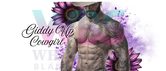 16oz UV DTF Libbey Wrap Tatt Boy Cowboy Giddy Up Cowgirl #340