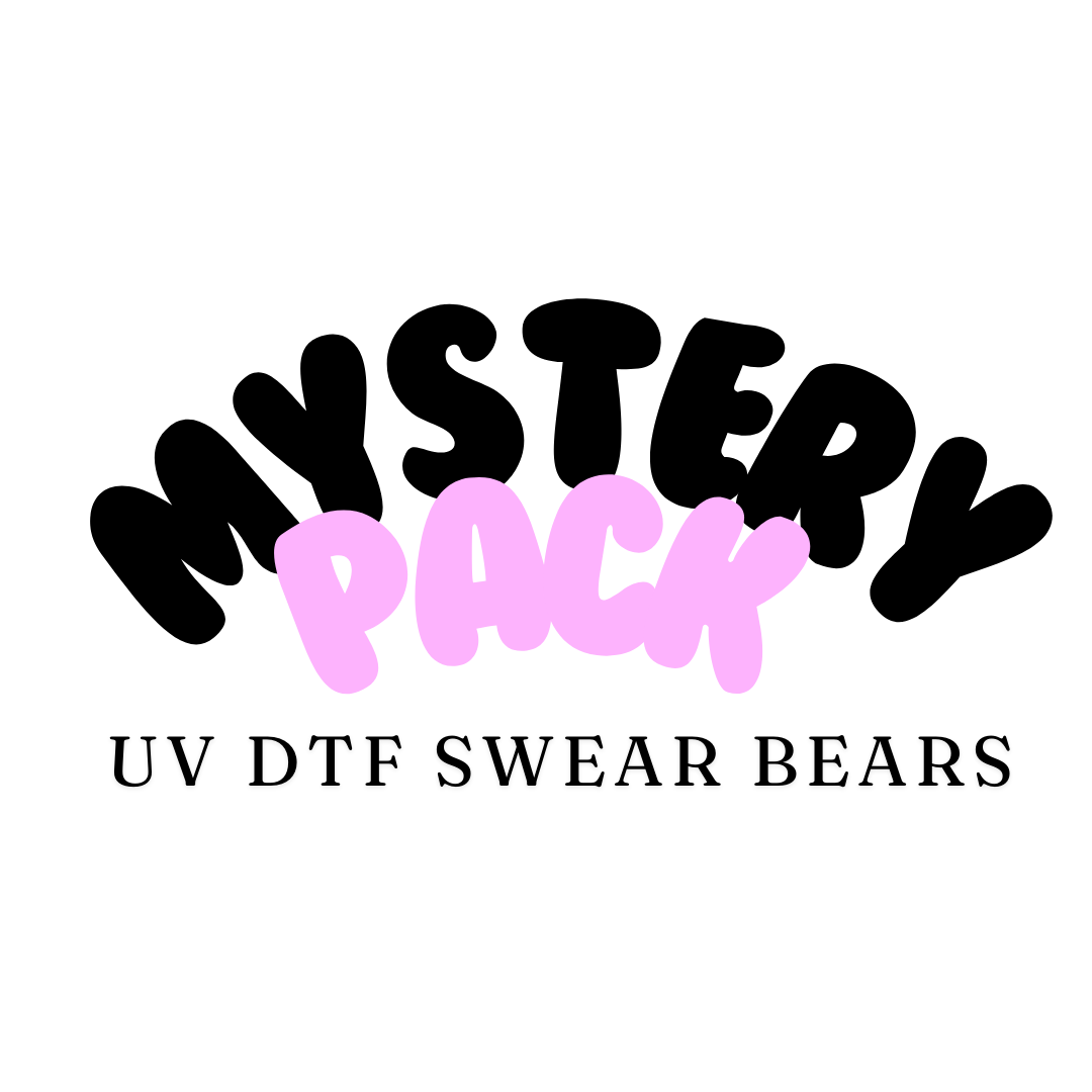 Mystery Pack | Swear Bears | UV DTF