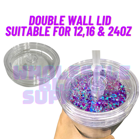 Double Wall Acrylic Lid