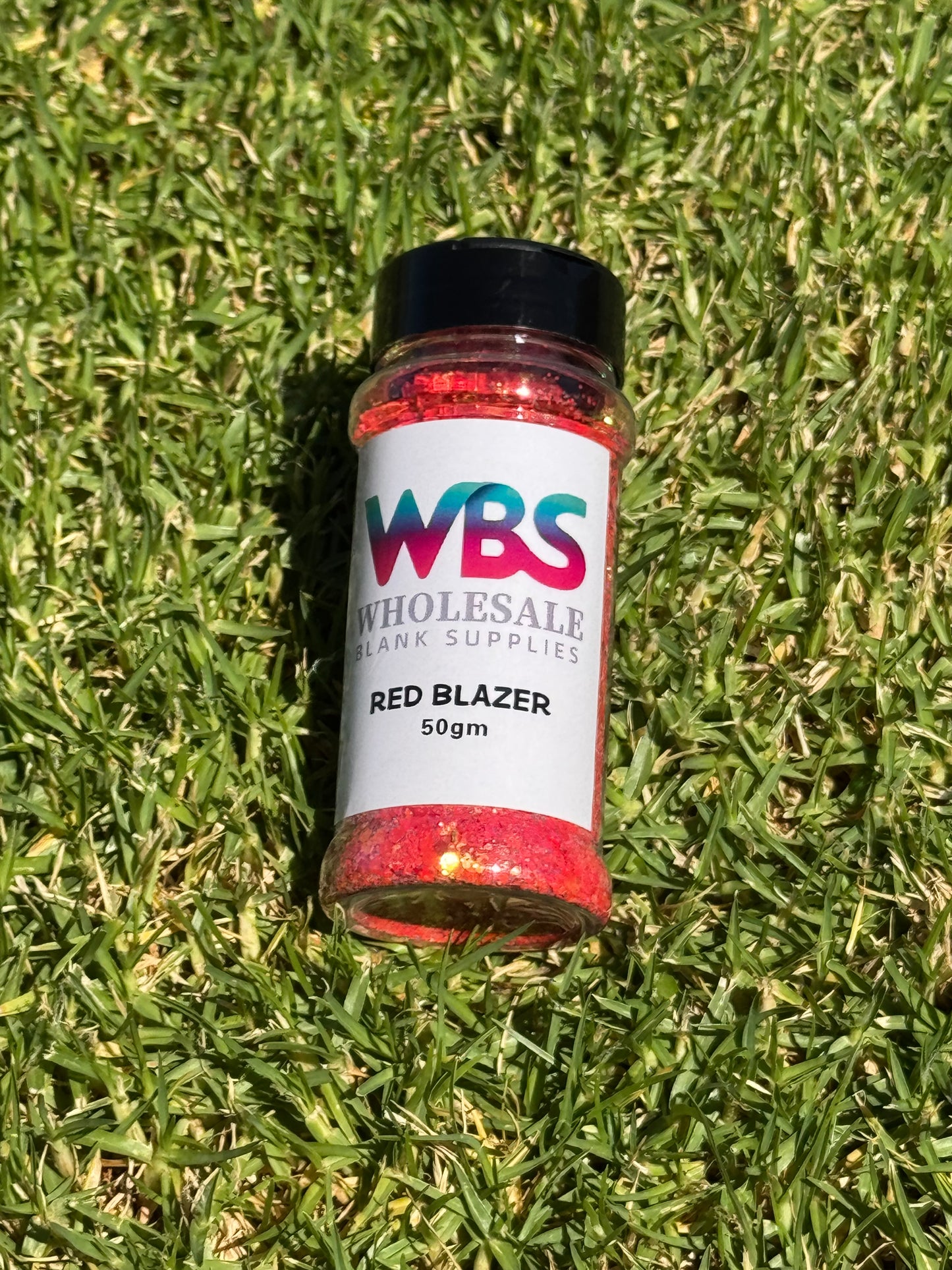 RED BLAZER | Chunky Matte Glitter Bottle – 50gm 🌼