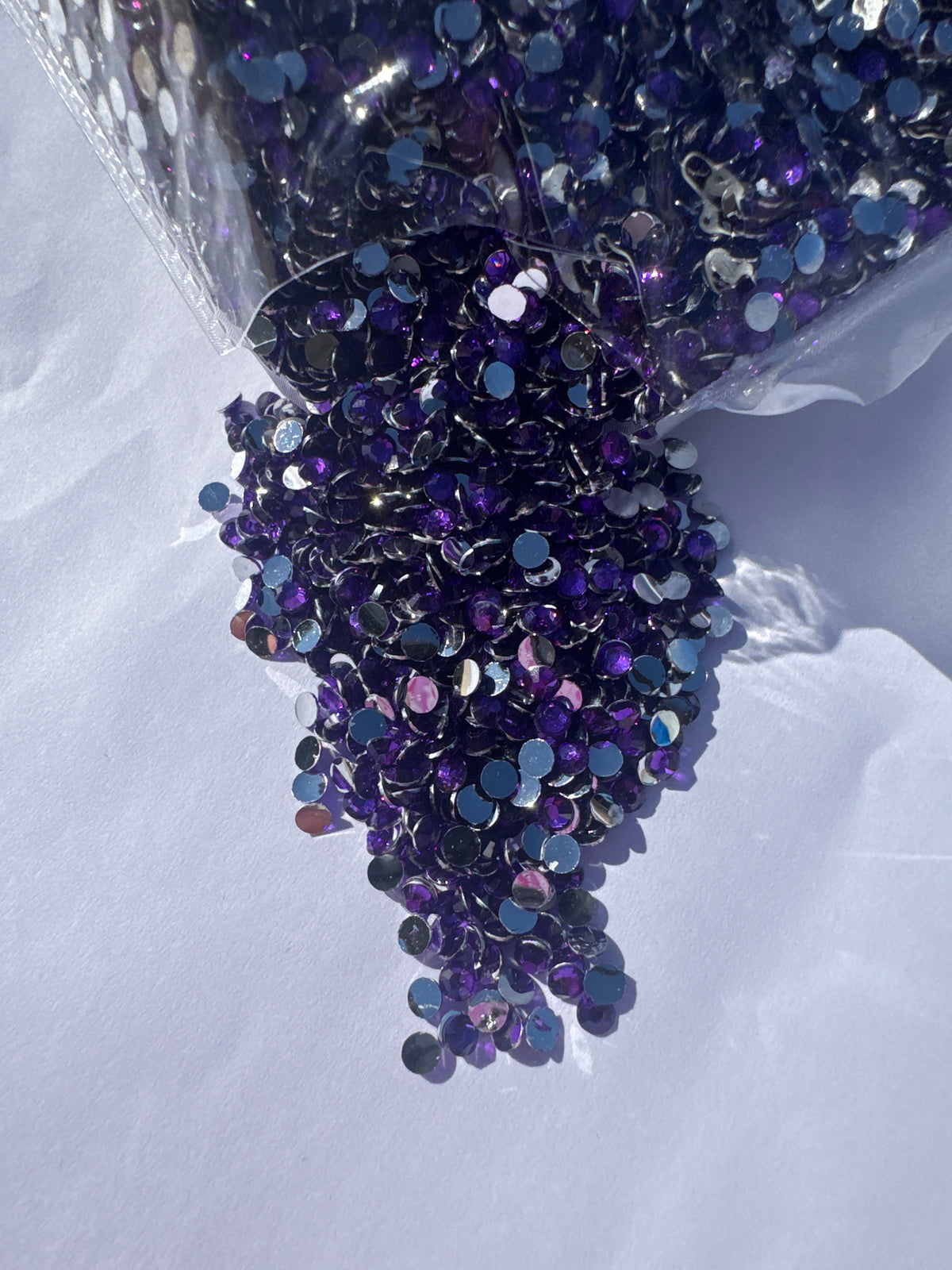 3mm Flat Back Silver Back Crystal Diamond Rhinestones | 100gm | WBS-09