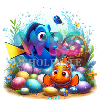 Easter Decal  | Finding Nemo Dory Nemo #E22
