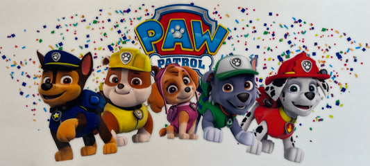 Cold Cup UV DTF Wrap Paw Patrol #816