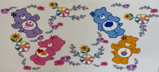 Cold Cup UV DTF Care Bears #822