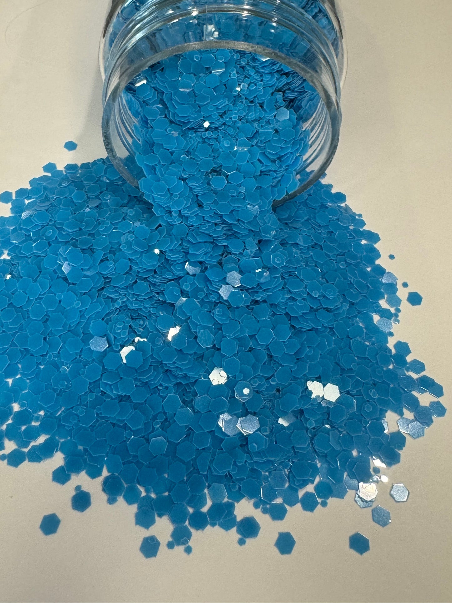 Chunky Glitter | 75gm | GLOW IN THE DARK Galaxy Azure Blue