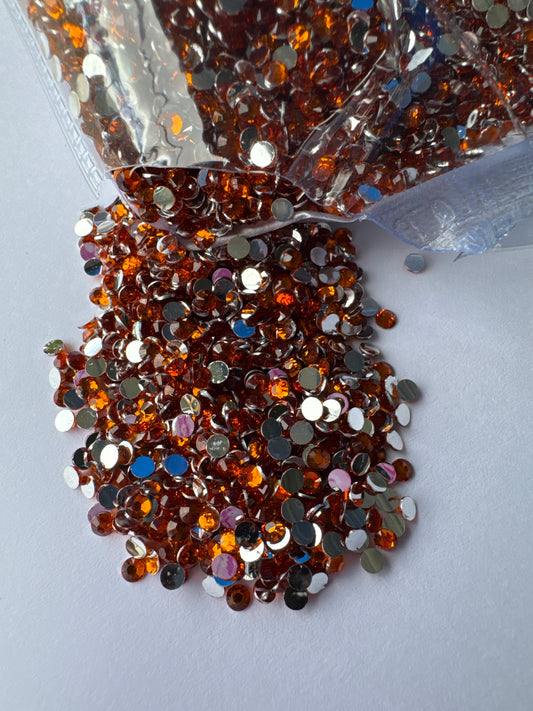 3mm Flat Back Silver Back Crystal Diamond Rhinestones | 20gm | WBS-25
