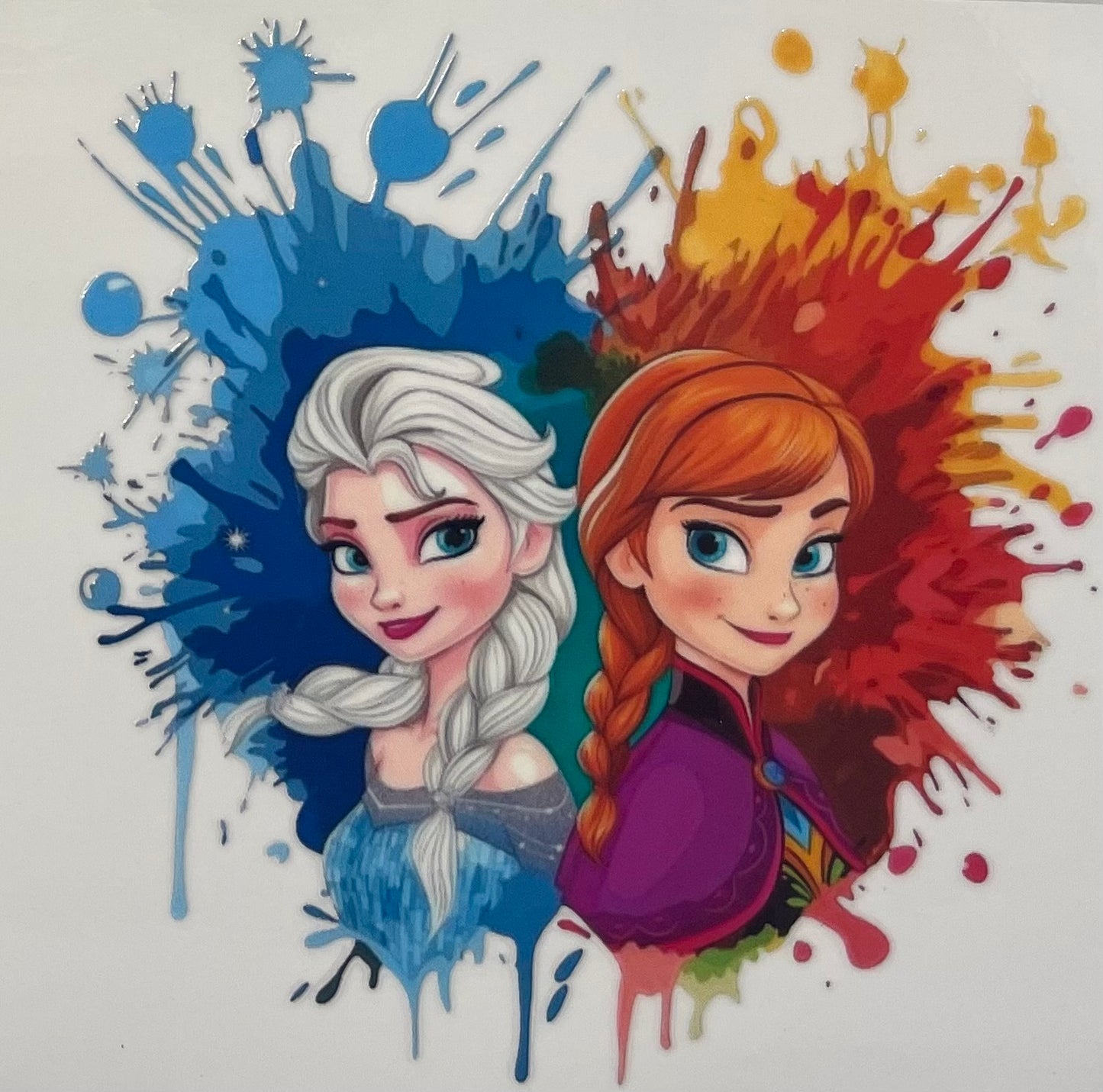 UV DTF Decal - Frozen Elsa Anna #D69 – Wholesale Blank Supplies