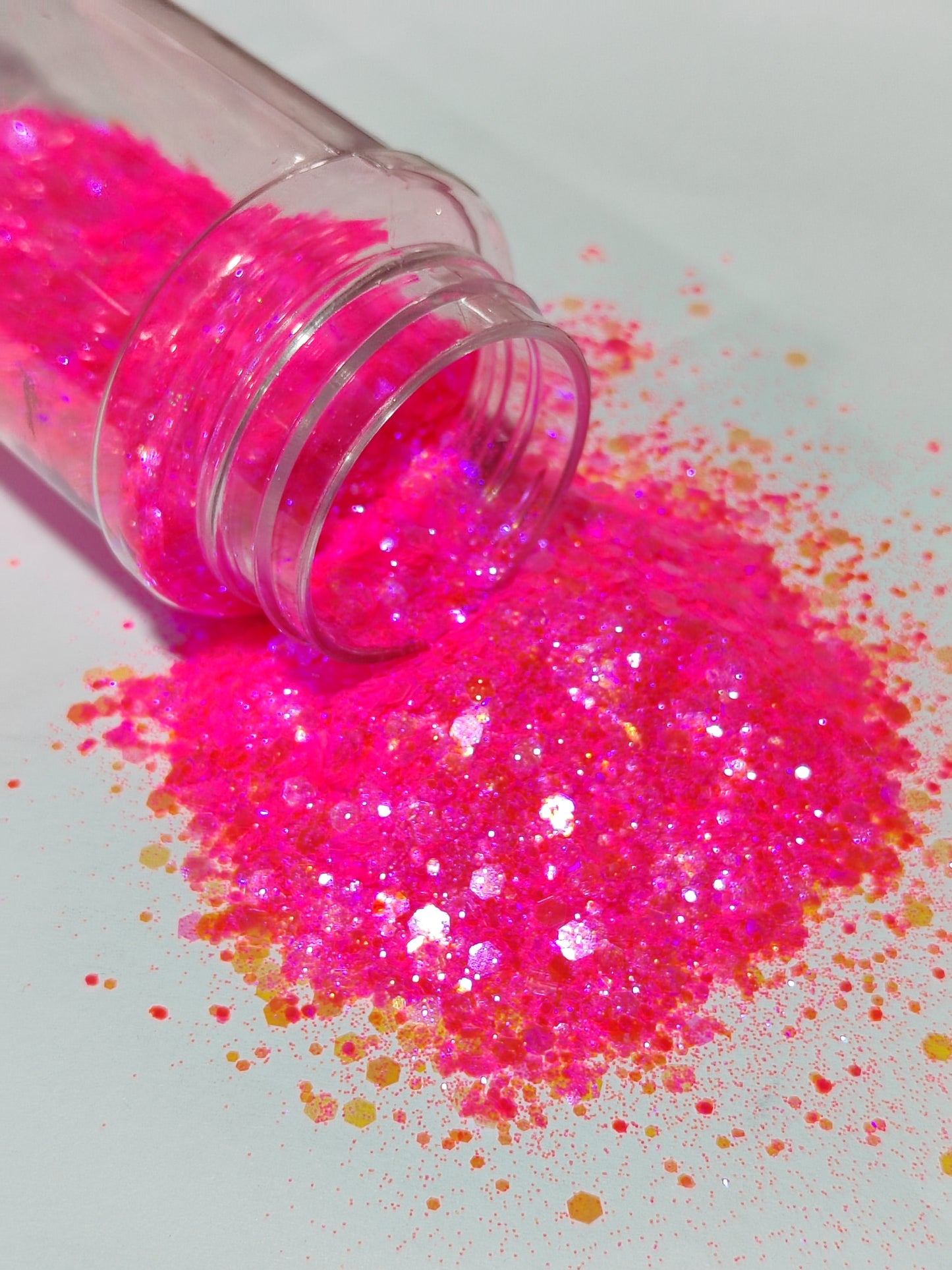 Chunky Glitter | 85gm | Iridescent Perfect Pink