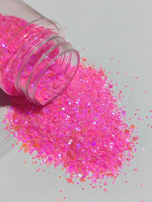 Chunky Glitter | 85gm | Reflective Pink