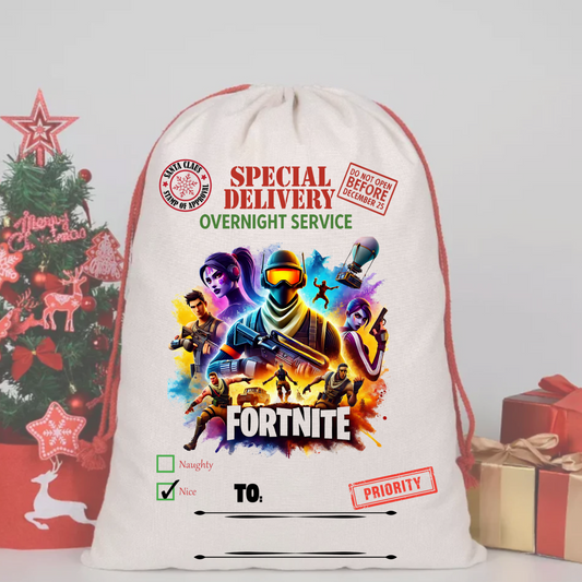 FORTNITE SANTA SACK | Digital Download