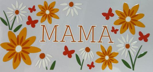 16oz UV DTF Libbey Wrap mama, Mother’s Day #272