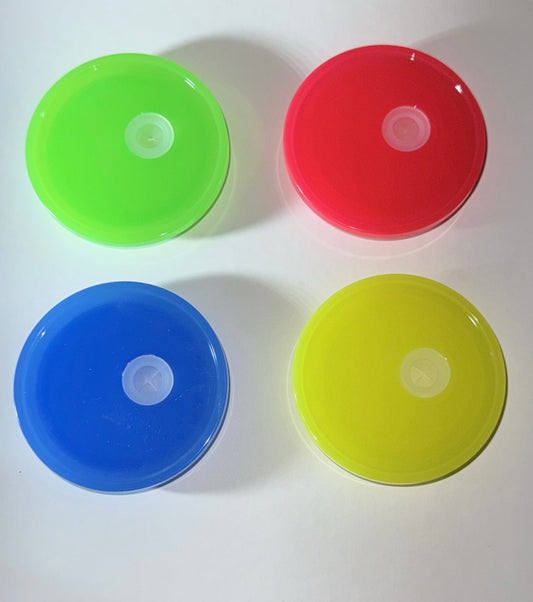 SALE Neon Lid 16oz Libbey Glass Cans | Extra Lids | Replacement