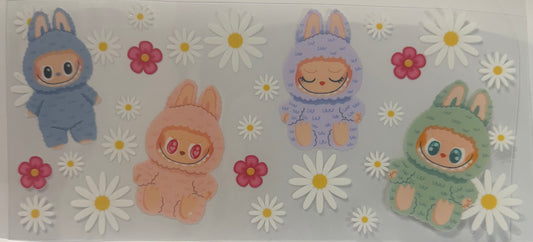 16oz UV DTF Libbey Wrap Labubu Kids #W161