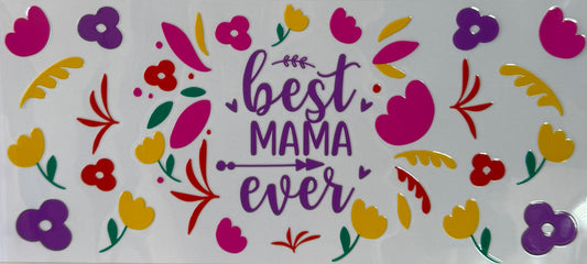 16oz UV DTF Libbey Wrap mama, Mother’s Day #261
