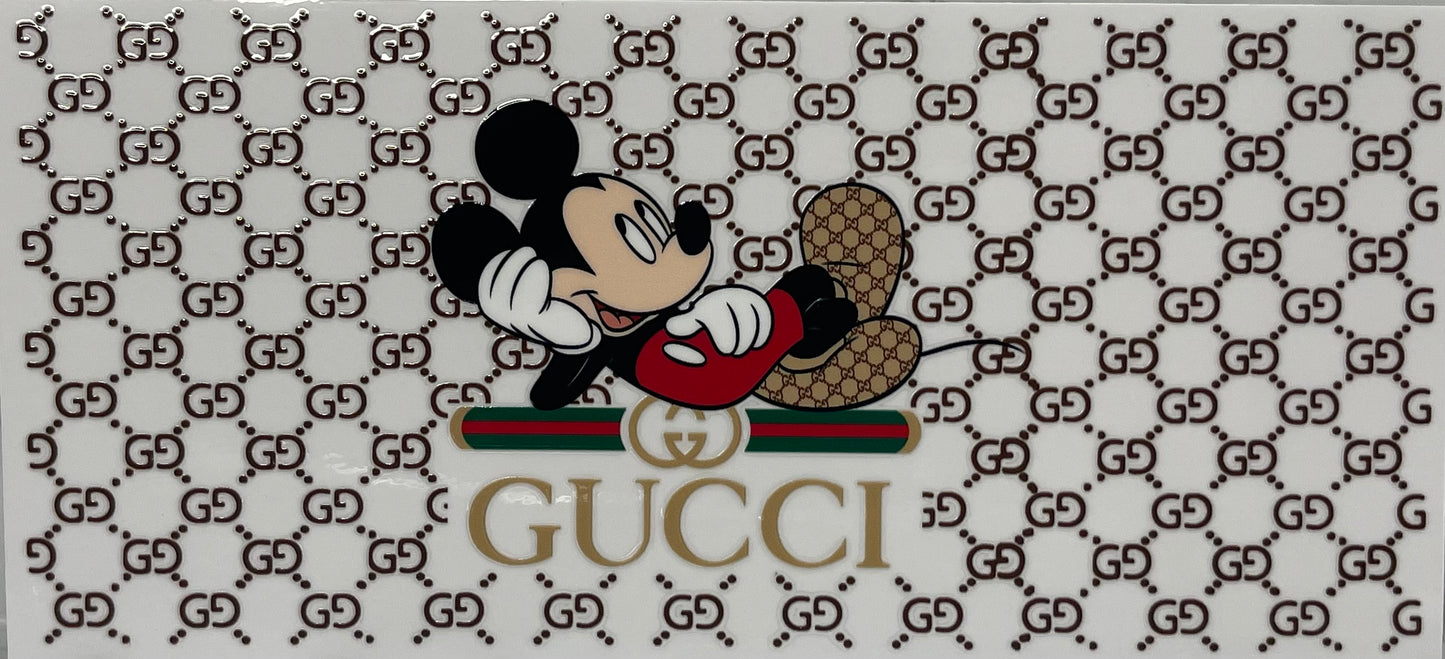 16oz UV DTF Gucci Mickey Relaxed #589