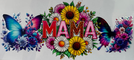 16oz UV DTF Libbey Wrap mama, Mother’s Day  #264