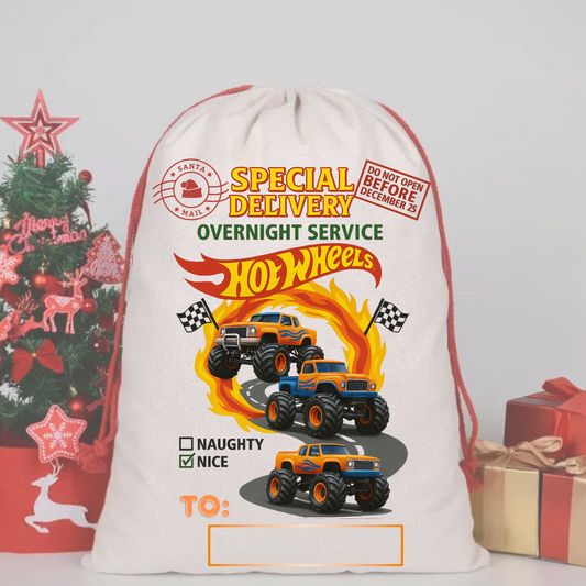 HOT WHEELS SANTA SACK | Digital Download
