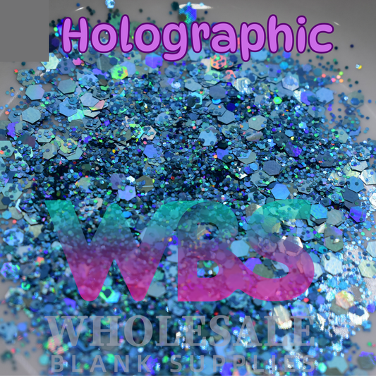 Blue Dream | Holographic Iridescent Glitter | 50gm