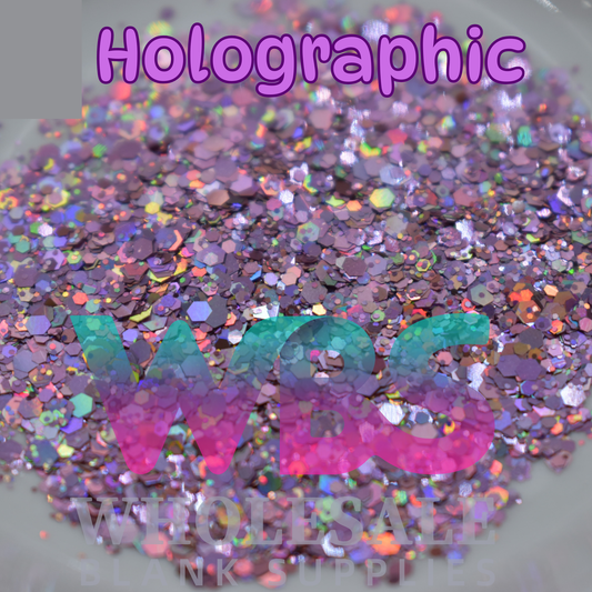 Pinks | Holographic Iridescent Glitter | 50gm