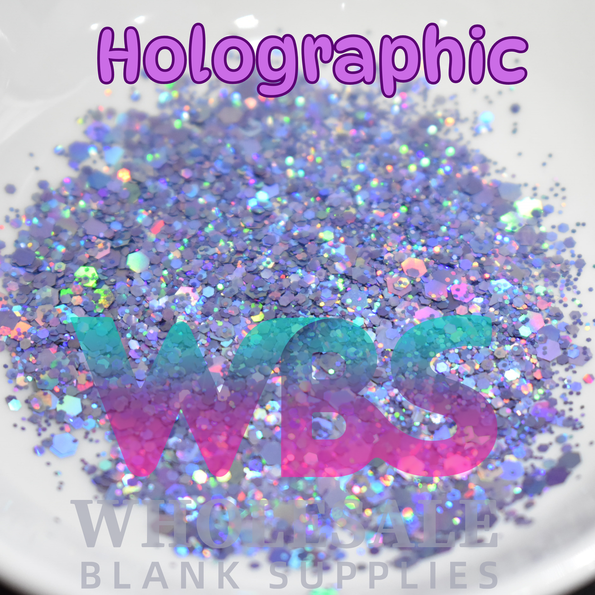 Purple Love | Holographic Iridescent Glitter | 50gm