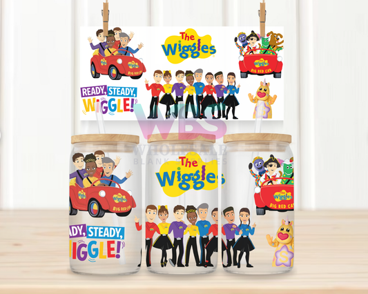 16oz UV DTF Libbey Wrap – Wiggles #W55