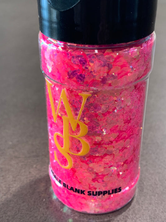 Chunky Glitter | 75gm | Glitz Hot Pink