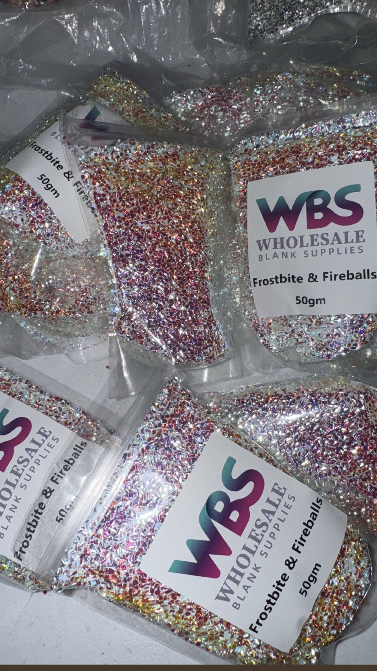 🔥 FROSTBITE & FIREBALLS | Bubble Glitter – 50gm 🔥