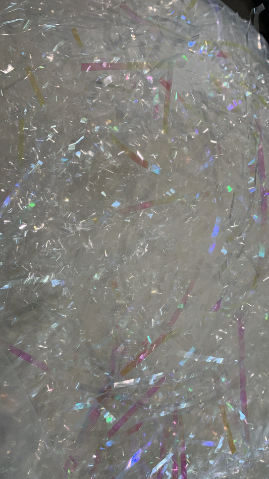 Rainbow luminous Shredded Food Grade Paper