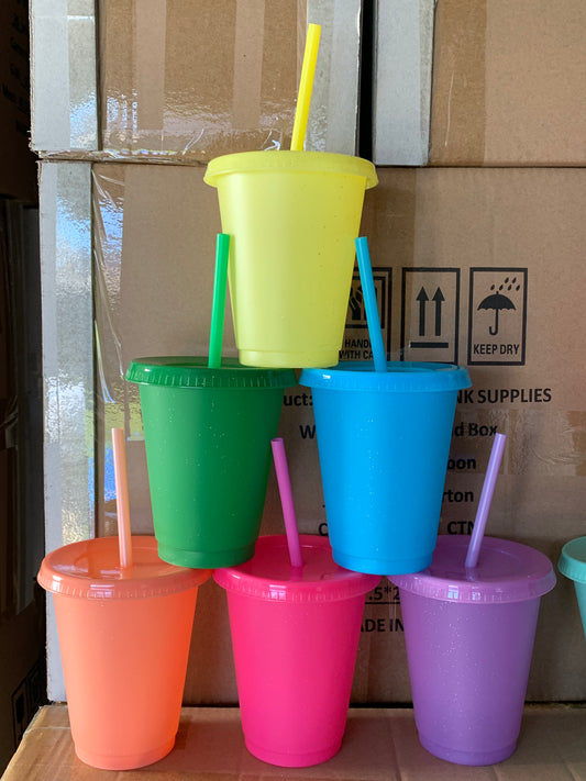 Glitter Cold Cups