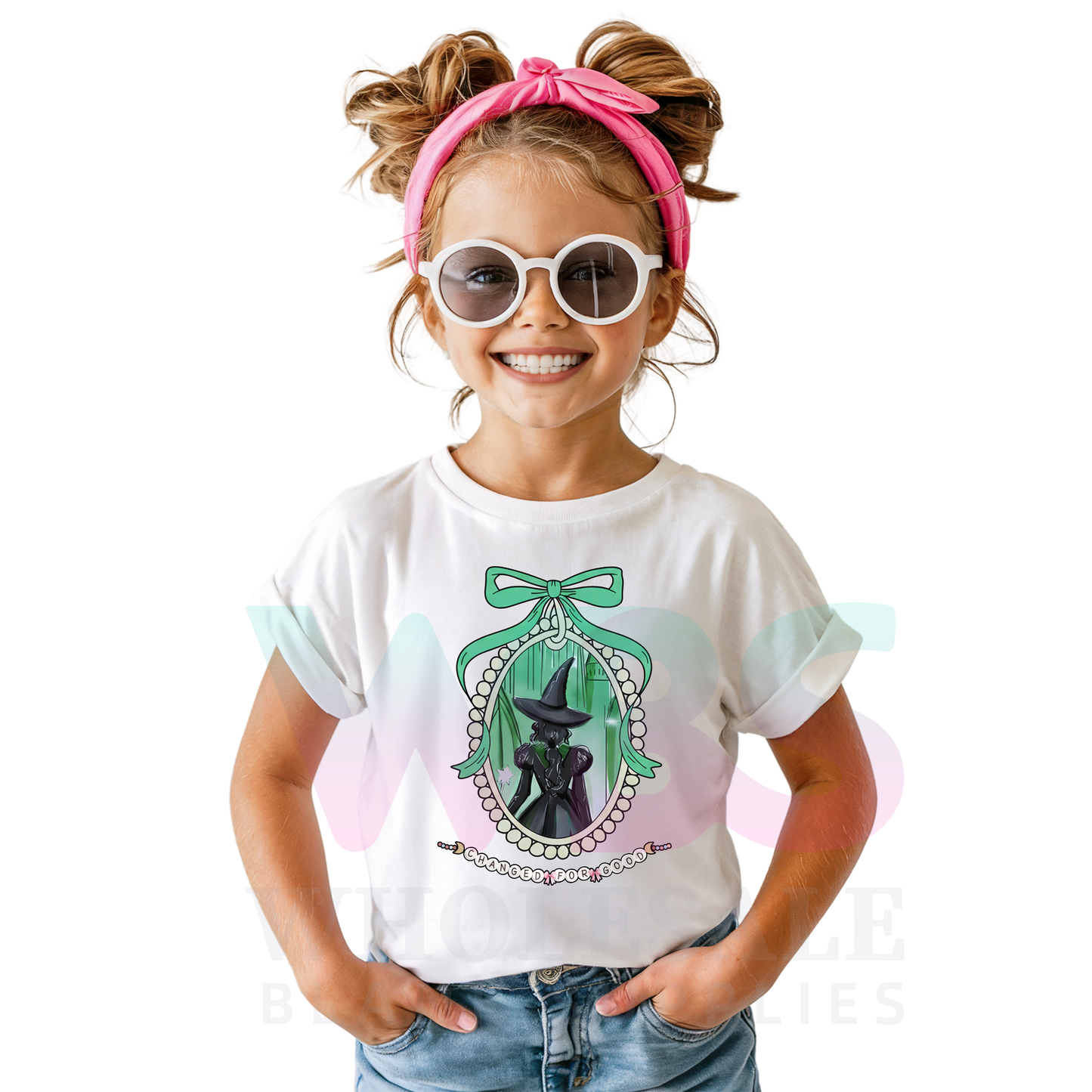 WICKED GREEN MIRROR #5 KIDS - DTF TRANSFER