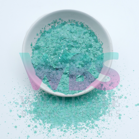 💚LIME LUSH | Chunky Matte Glitter Bottle – 50gm 💚